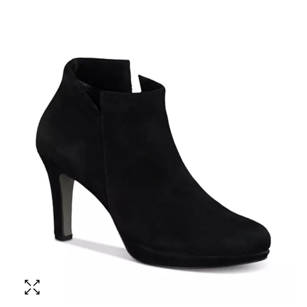 Paul Green Suave Boot- Black Leather Size 9